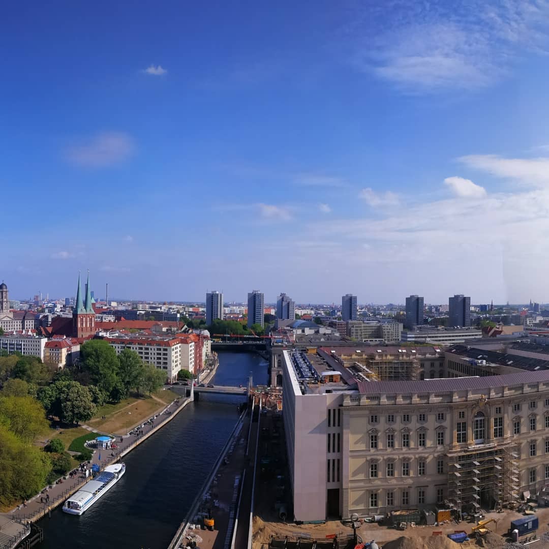Вид с крыши Берлинского Собора